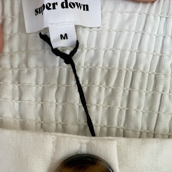 Gorgeous Superdown cottage core white mini dress - Picture 4 of 5